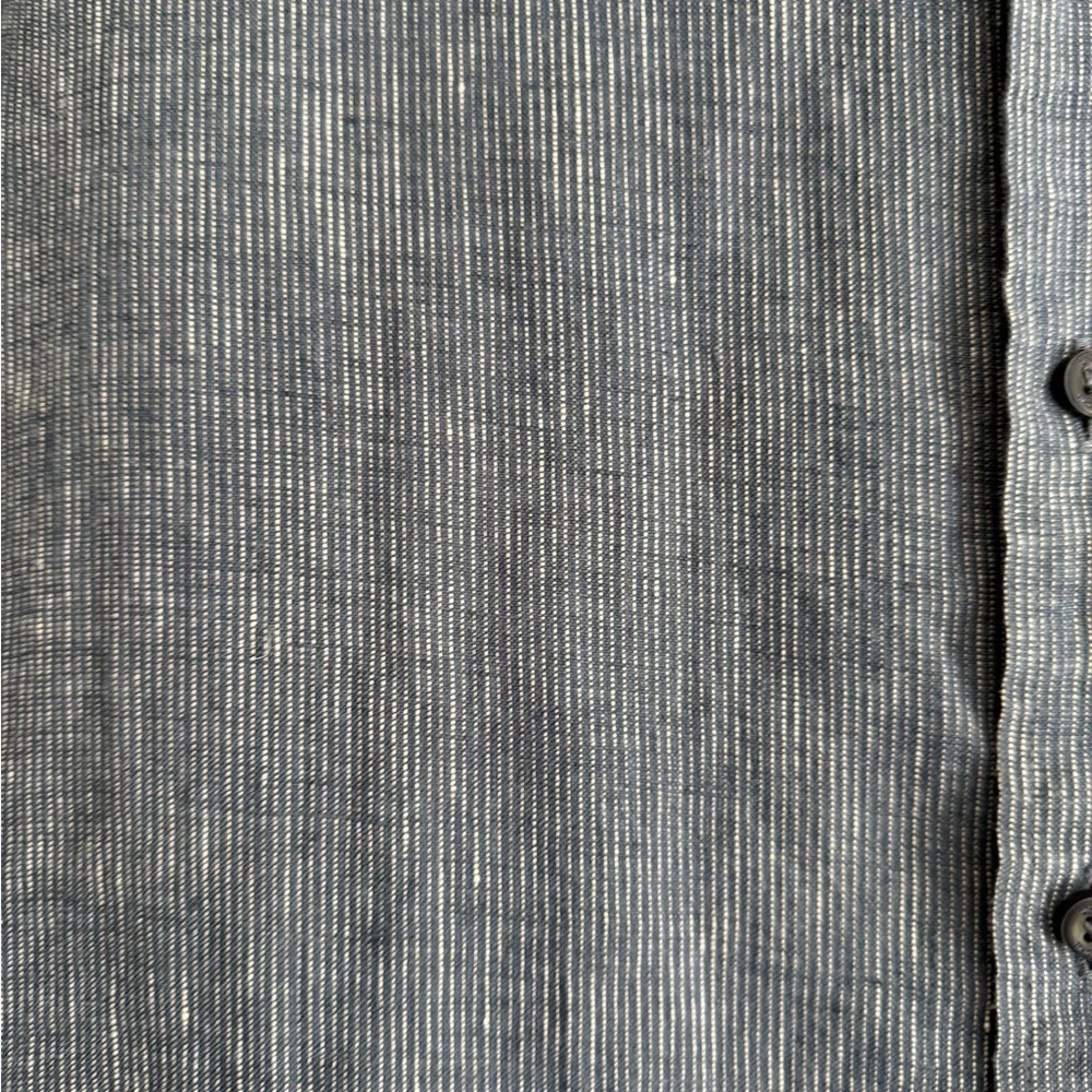 UNTUCKit Striped Linen Button-Up Shirt - Picture 5 of 6